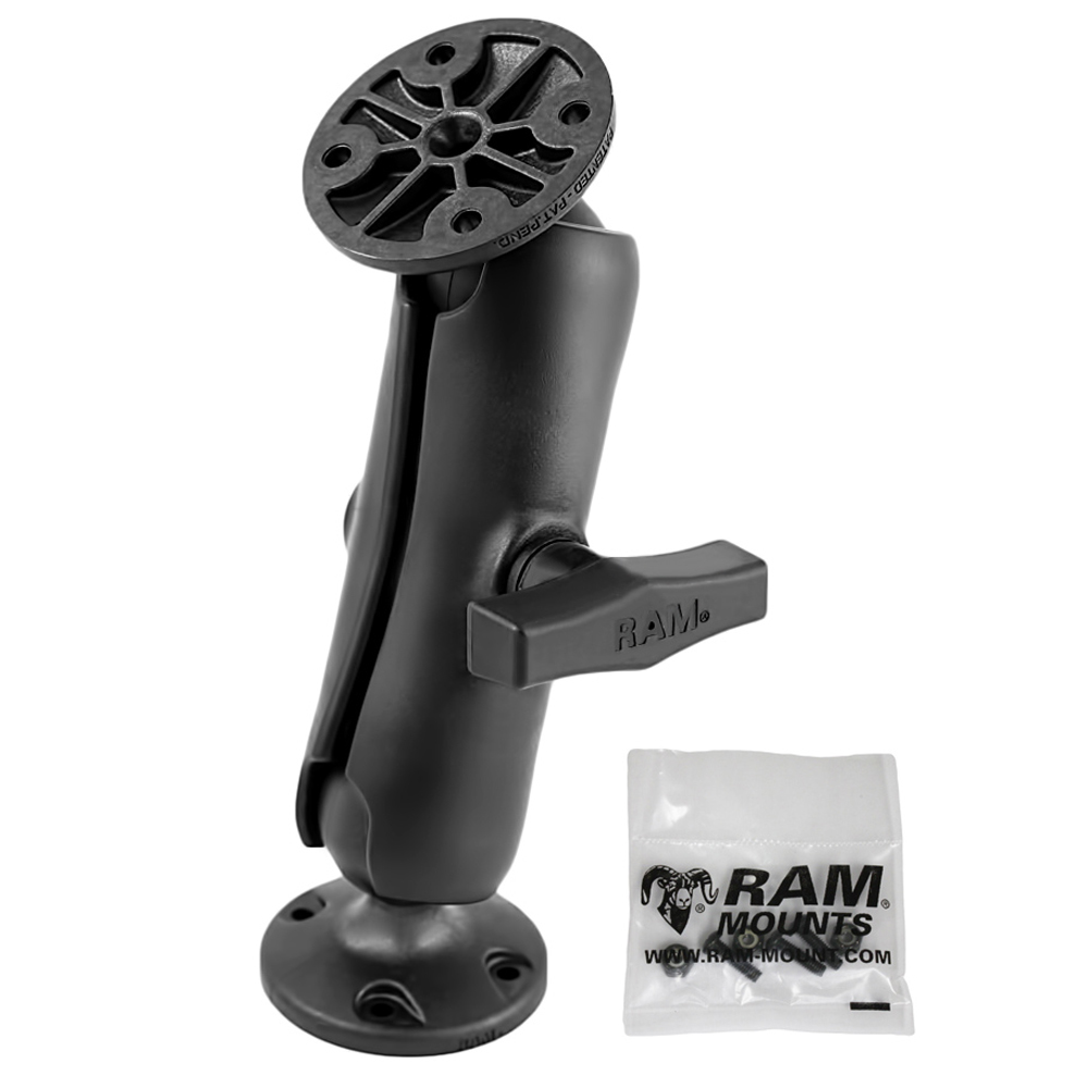 image for RAM Mount 1.5″ Ball “Rugged Use” Mount f/Garmin echo 200, 500c, & 550c