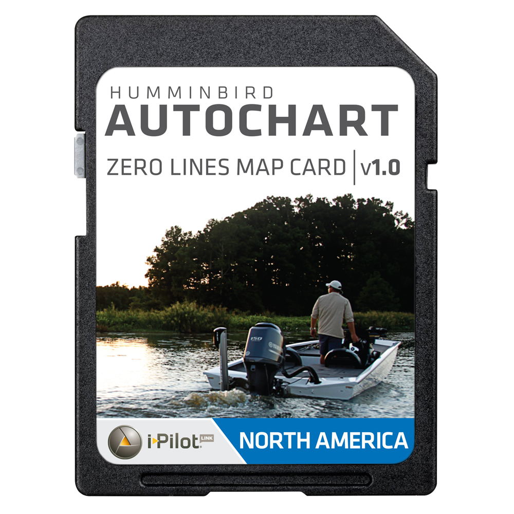 image for Humminbird AutoChart Zero Lines Map Card