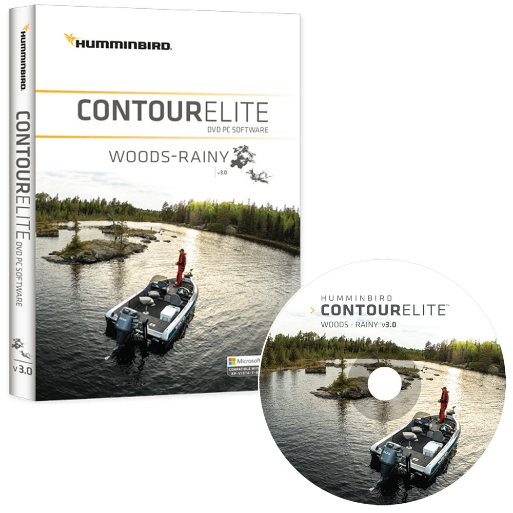Humminbird Contour Elite - Woods/Rainy - Version 3 CD-57335