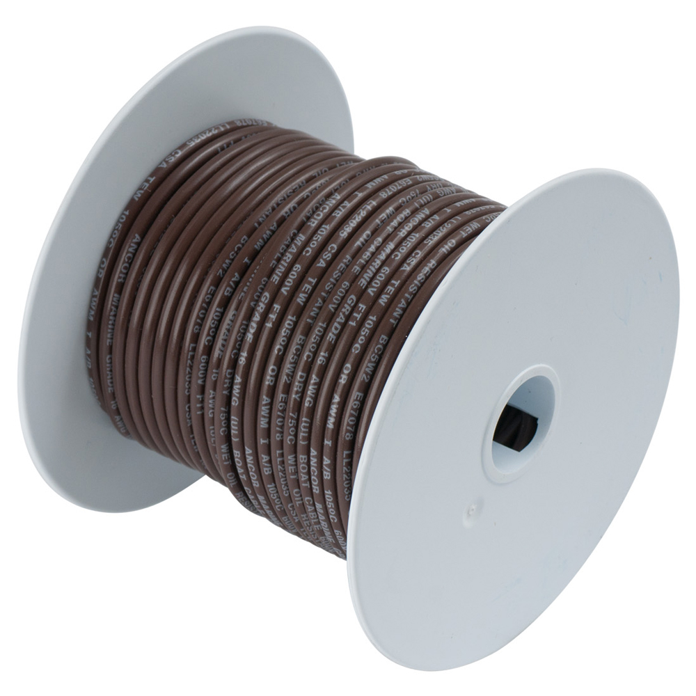 Ancor Brown 14AWG Tinned Copper Wire - 100' CD-57405