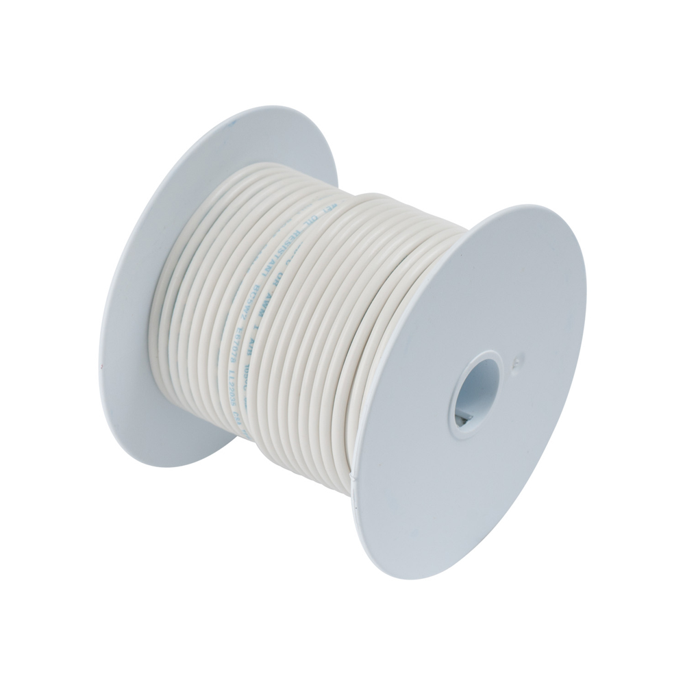 Ancor White 12 AWG Tinner Copper Wire - 100' CD-57466