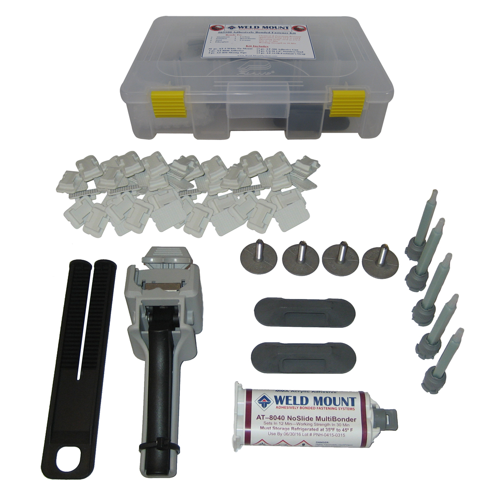 image for Weld Mount Adhesively Bonded Fastener Kit w/AT 8040 Adhesive