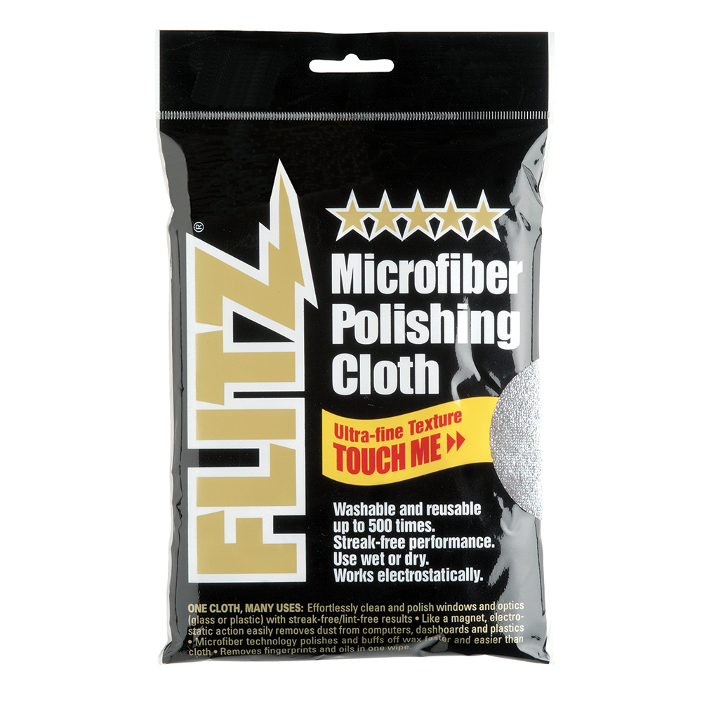 image for Flitz Microfiber Polishing Cloth – 16″ x 16″ – Single Bag