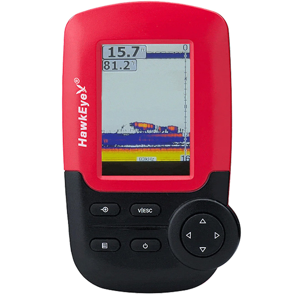 image for HawkEye FishTrax™ 1C Handheld Fish Finder w/HD Color VirtuView™ Display
