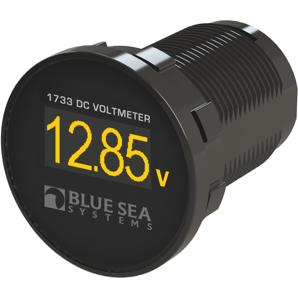 image for Blue Sea 1733 Mini OLED DC Voltmeter