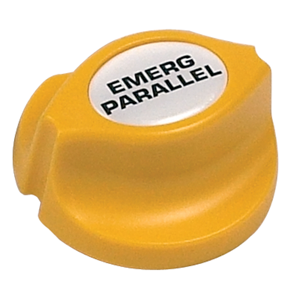 BEP Emergency Parallel Battery Knob - Yellow - Easy Fit CD-58610