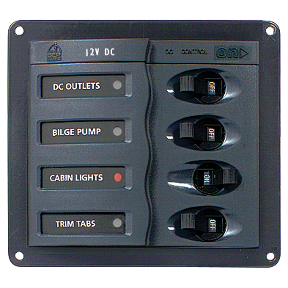 BEP Circuit Breaker Panel - 4-Way CD-58806