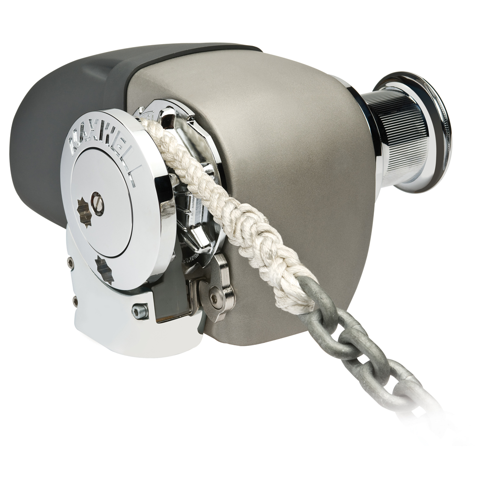 Maxwell HRC 10-8 Rope Chain Horizontal Windlass 5/16&quot; Chain, 5/8&quot; Rope 12V, with Capstan CD-59010