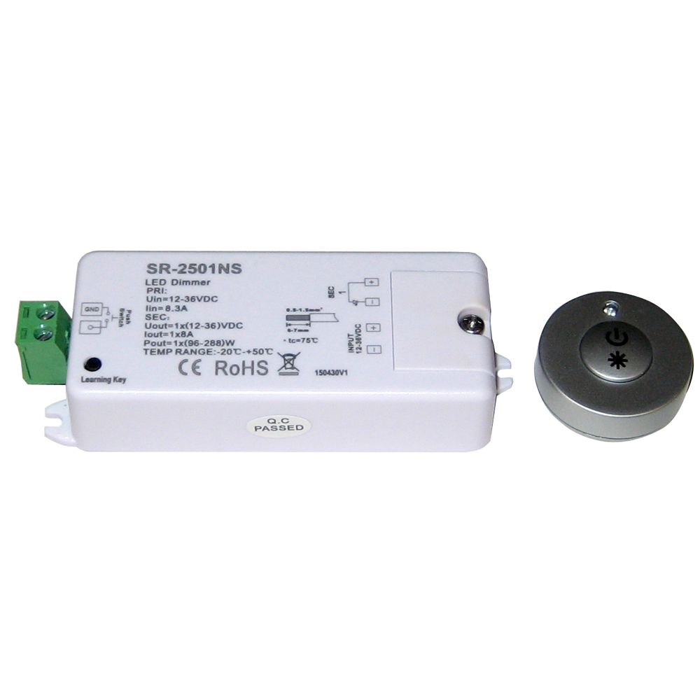 image for Lunasea Remote Dimming Kit w/Receiver & Button Remote