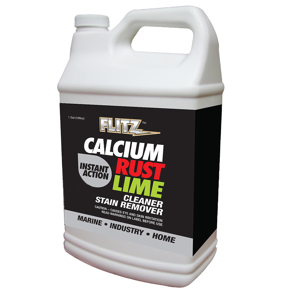 Flitz Instant Calcium, Rust & Lime Remover - Gallon Refill - CR 01610