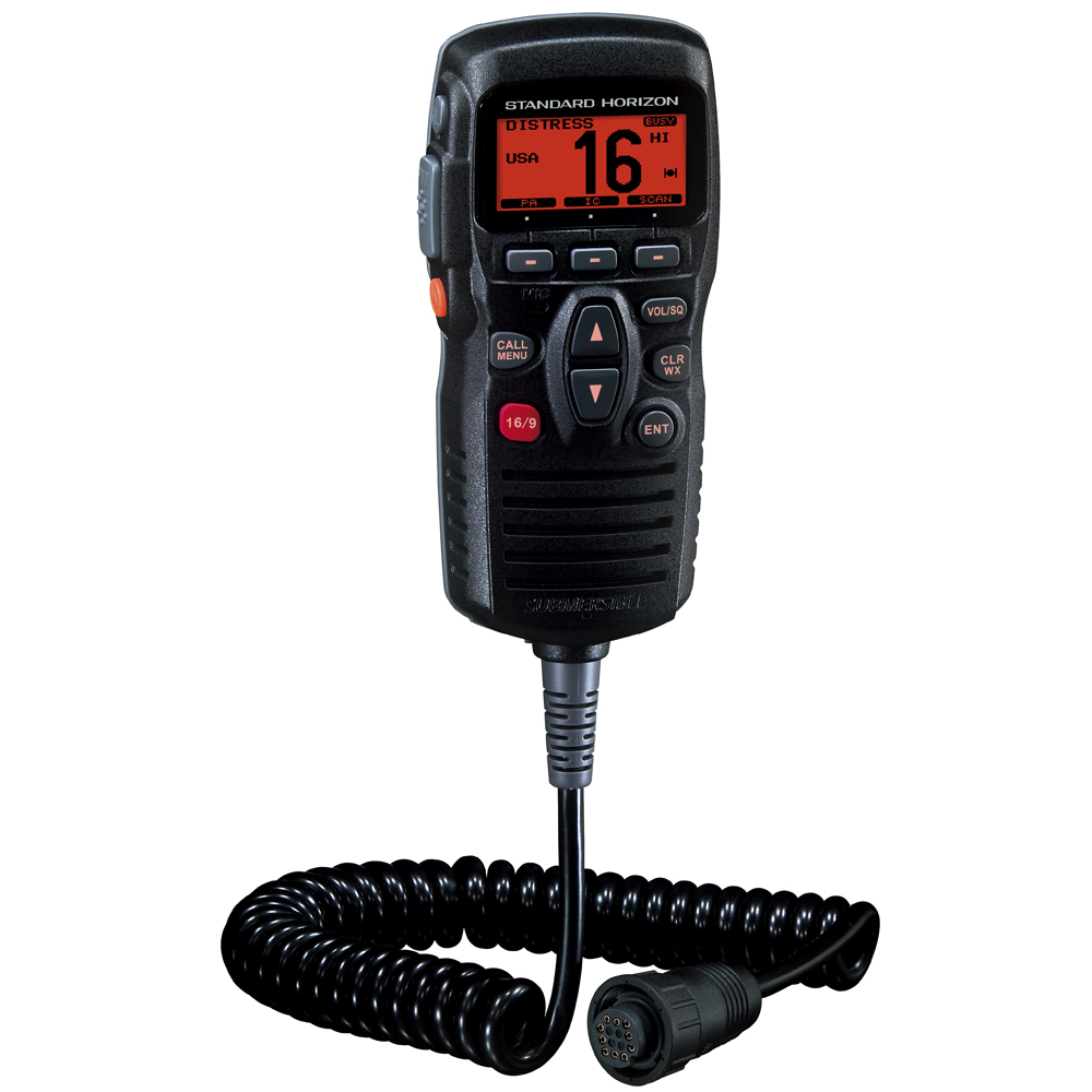 Standard Horizon RAM3+ Remote Station Microphone - Black - CMP31B