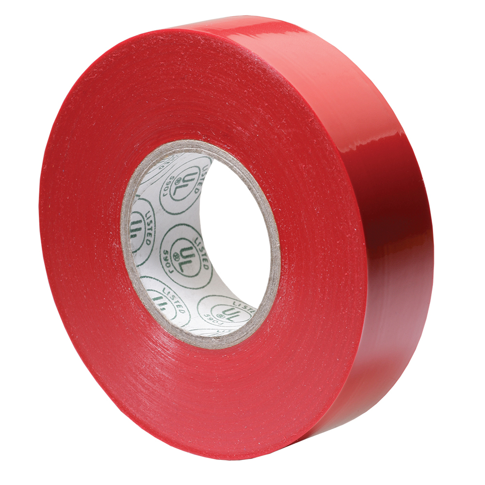Ancor Premium Electrical Tape - 3/4&quot; x 66' - Red CD-59979
