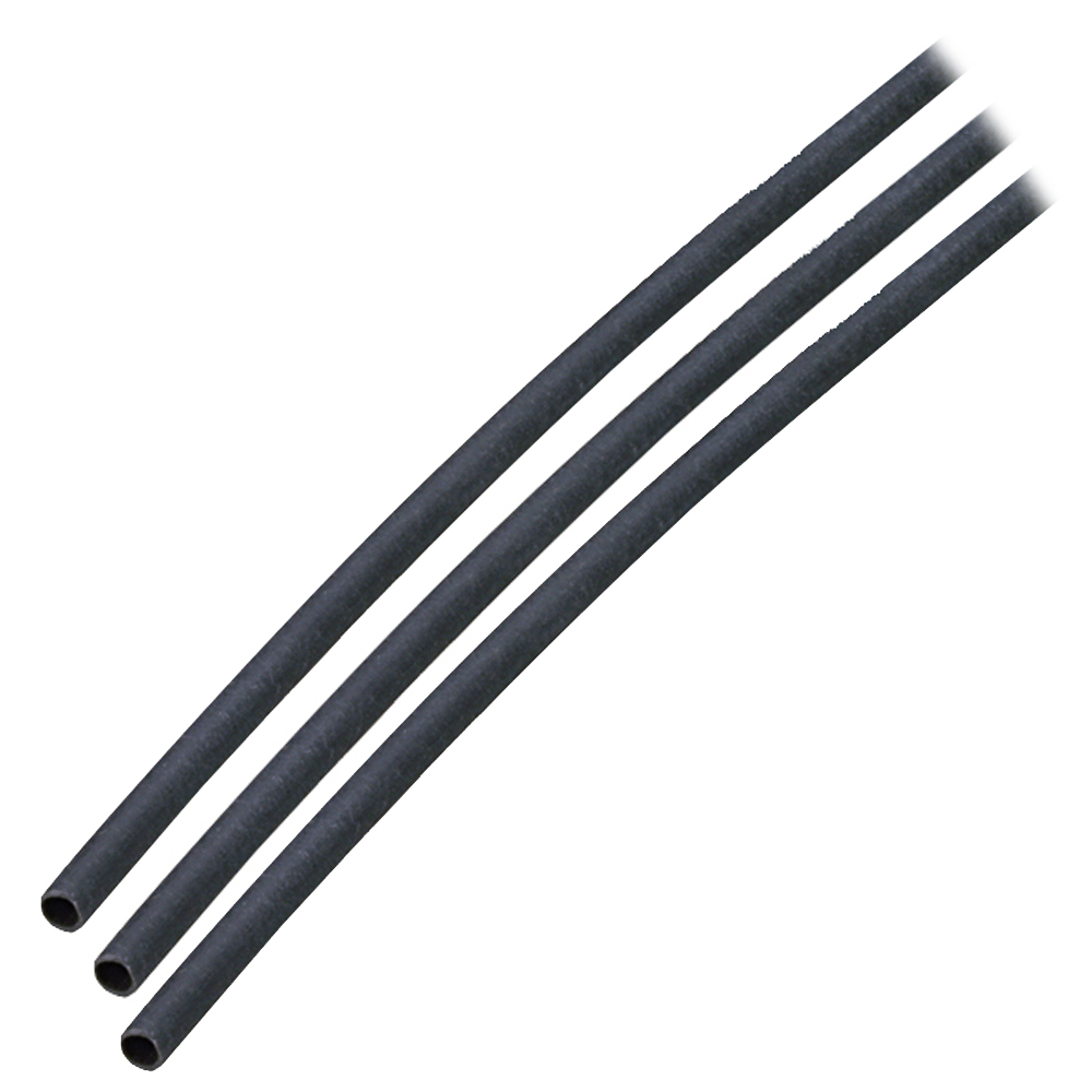 Ancor Adhesive Lined Heat Shrink Tubing (ALT) - 1/8&quot; x 3&quot; - 3-Pack - Black CD-60039
