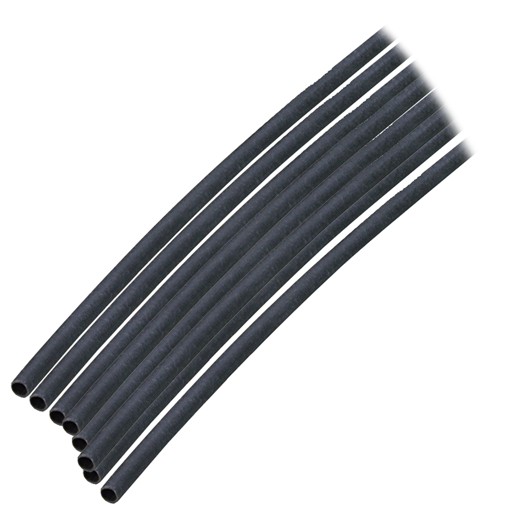 Ancor Adhesive Lined Heat Shrink Tubing (ALT) - 1/8&quot; x 12&quot; - 10-Pack - Black CD-60041