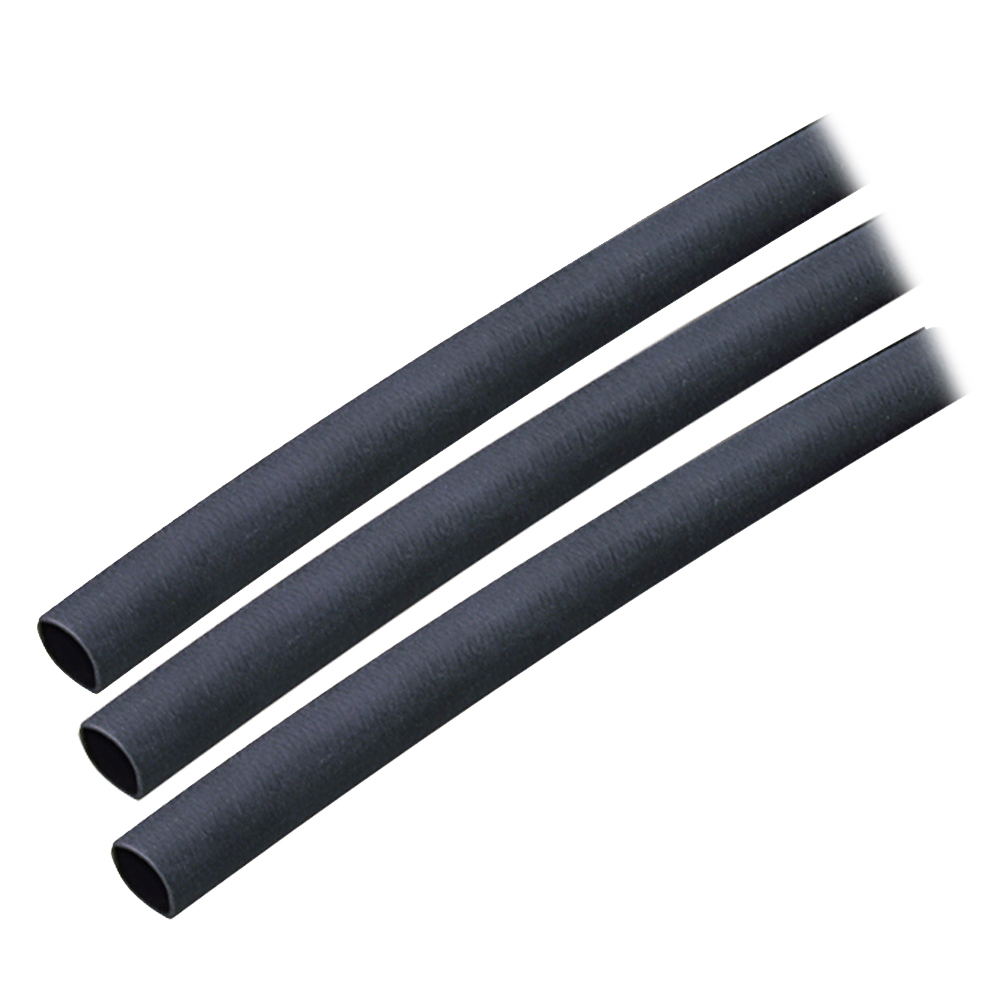Ancor Adhesive Lined Heat Shrink Tubing (ALT) - 1/4&quot; x 3&quot; - 3-Pack - Black CD-60047