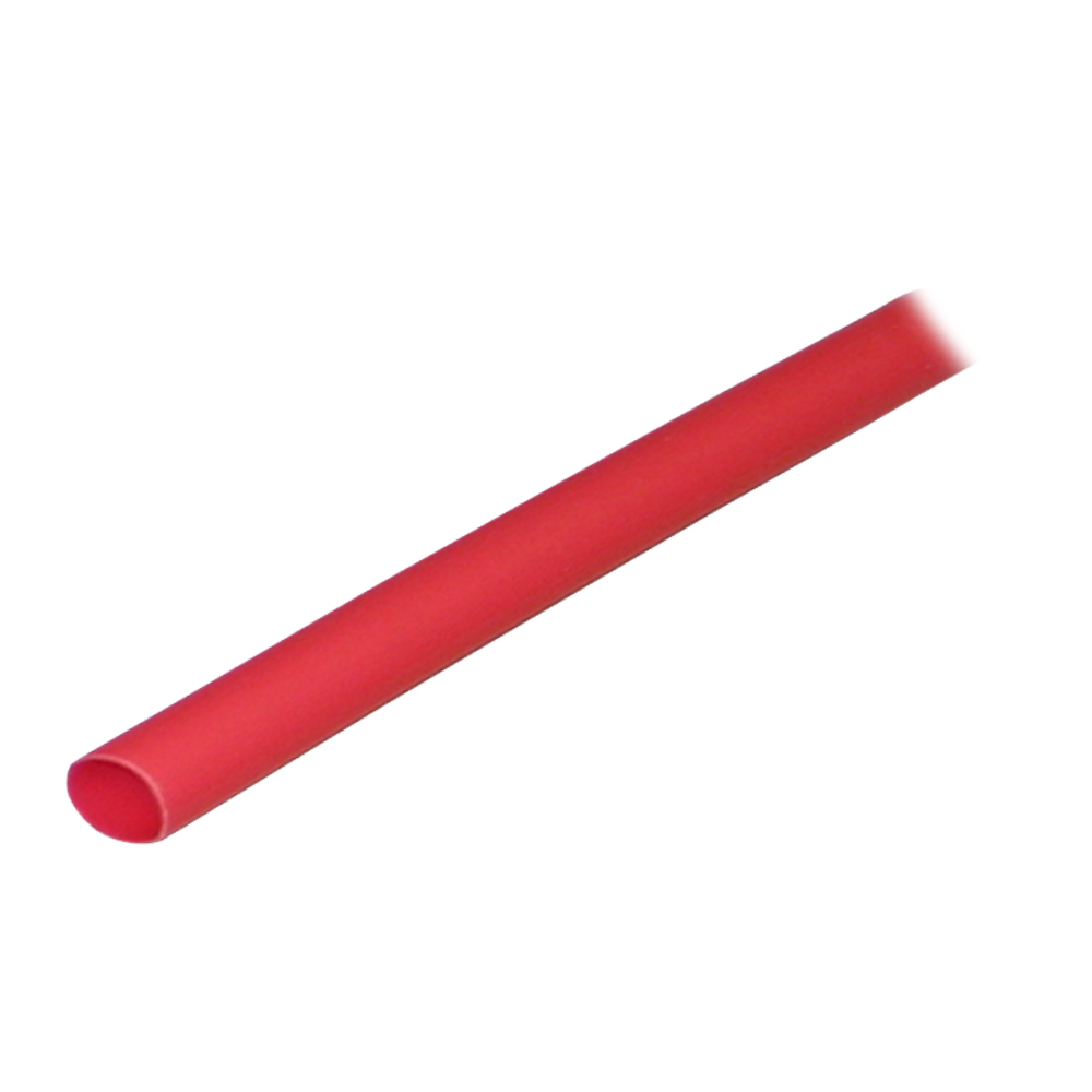 Ancor Adhesive Lined Heat Shrink Tubing (ALT) - 1/4&quot; x 48&quot; - 1-Pack - Red CD-60054