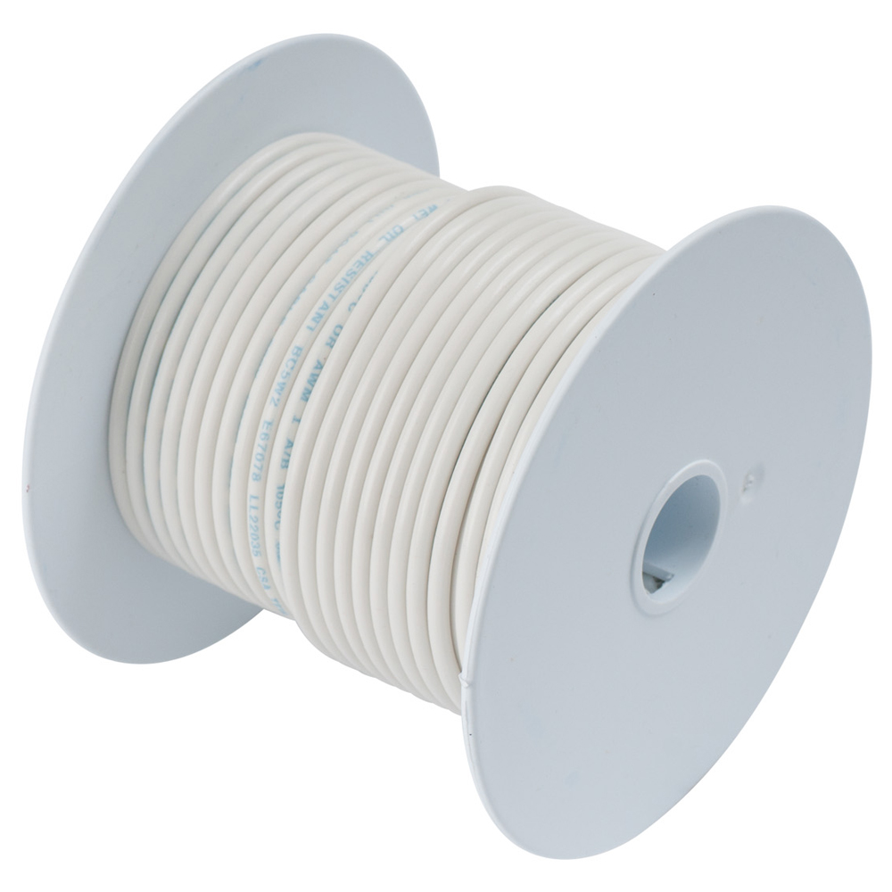 Ancor White 18 AWG Tinned Copper Wire - 35' CD-60335