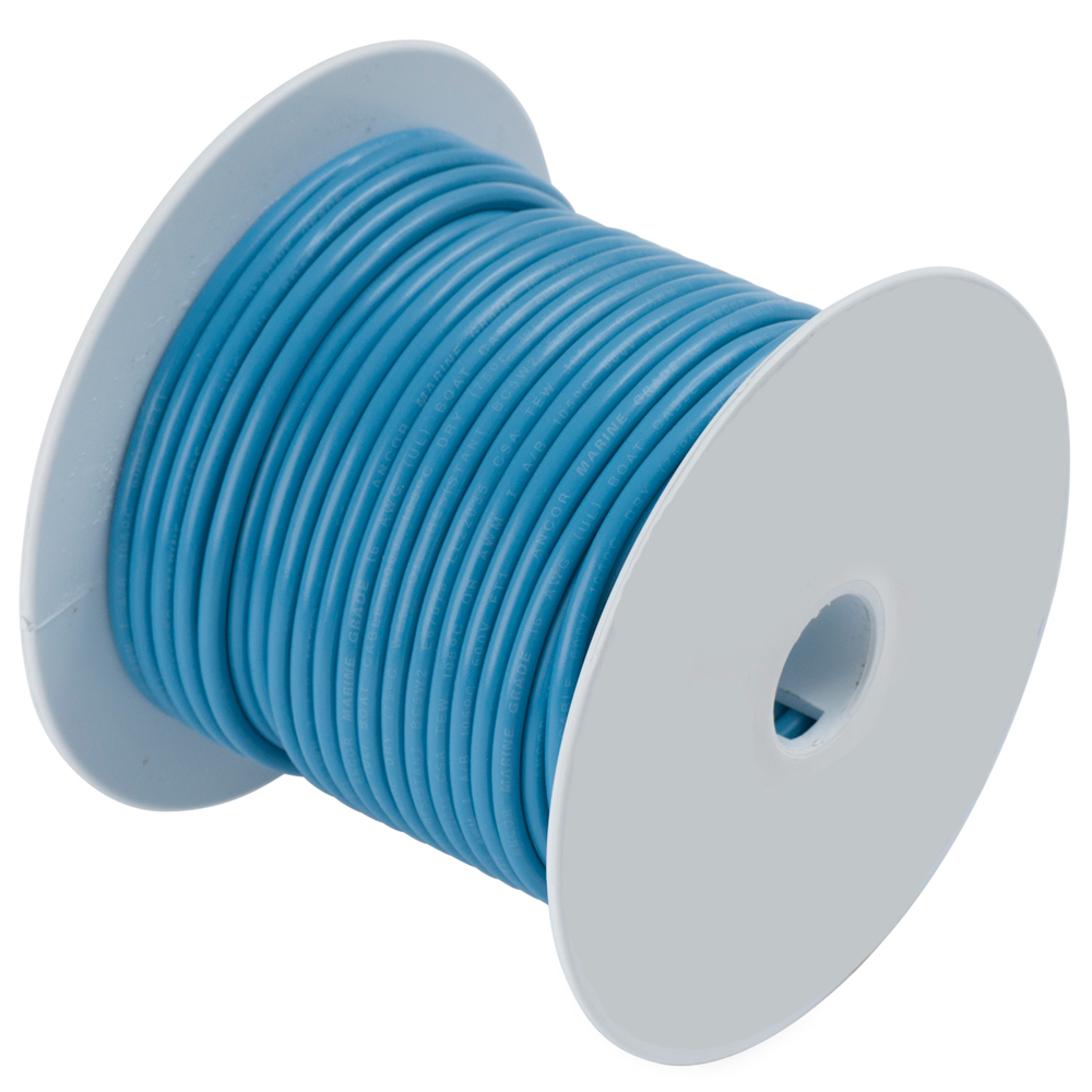 Ancor Light Blue 16 AWG Tinned Copper Wire - 100' CD-60345