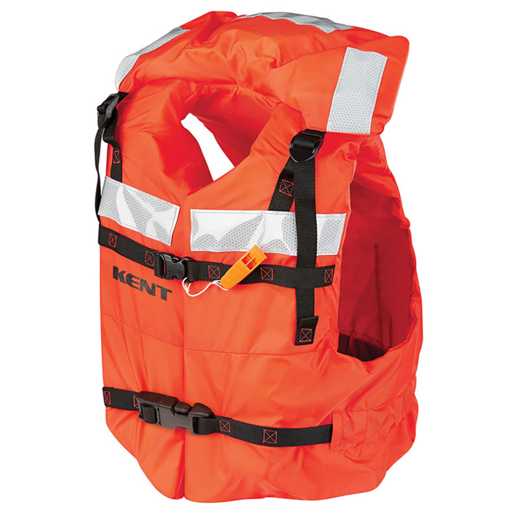 Kent Type 1 Commercial Universal Adult Life Vest Jacket PFD with ...