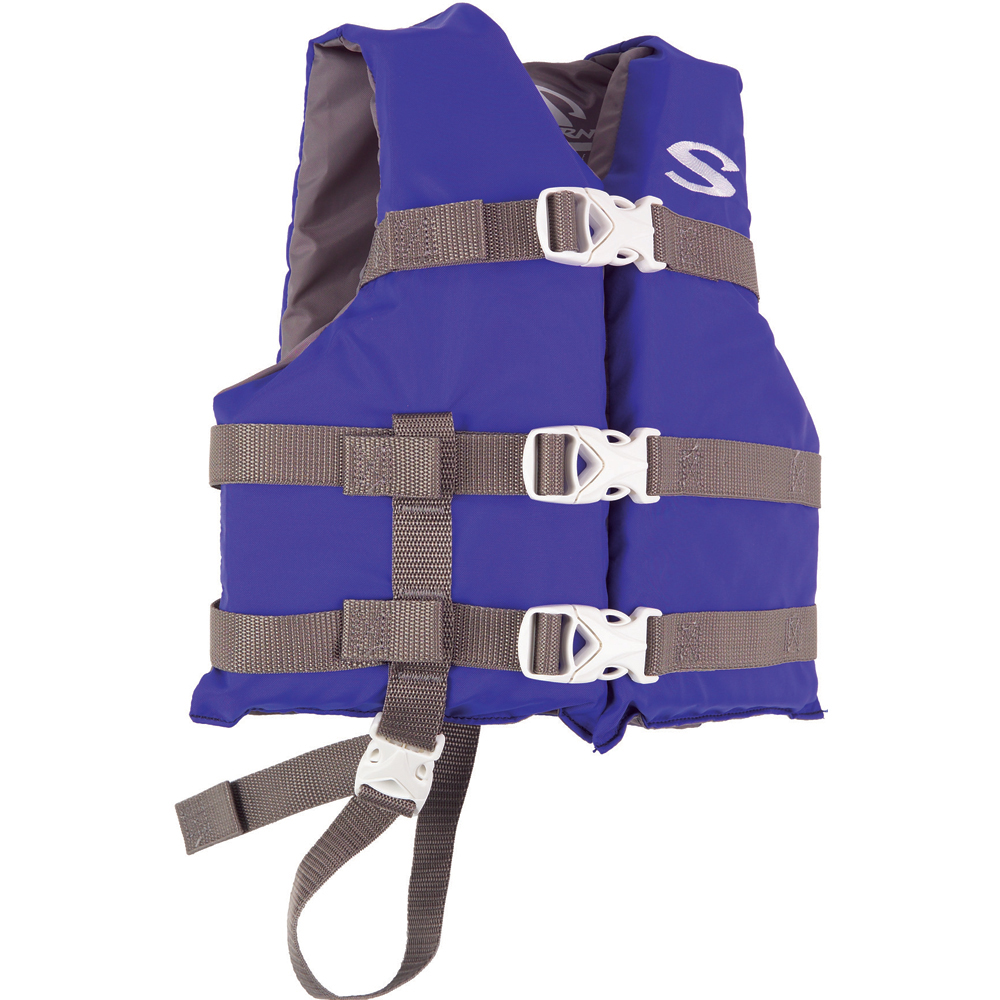 image for Stearns Classic Child Life Jacket – 30-50lbs – Blue/Grey