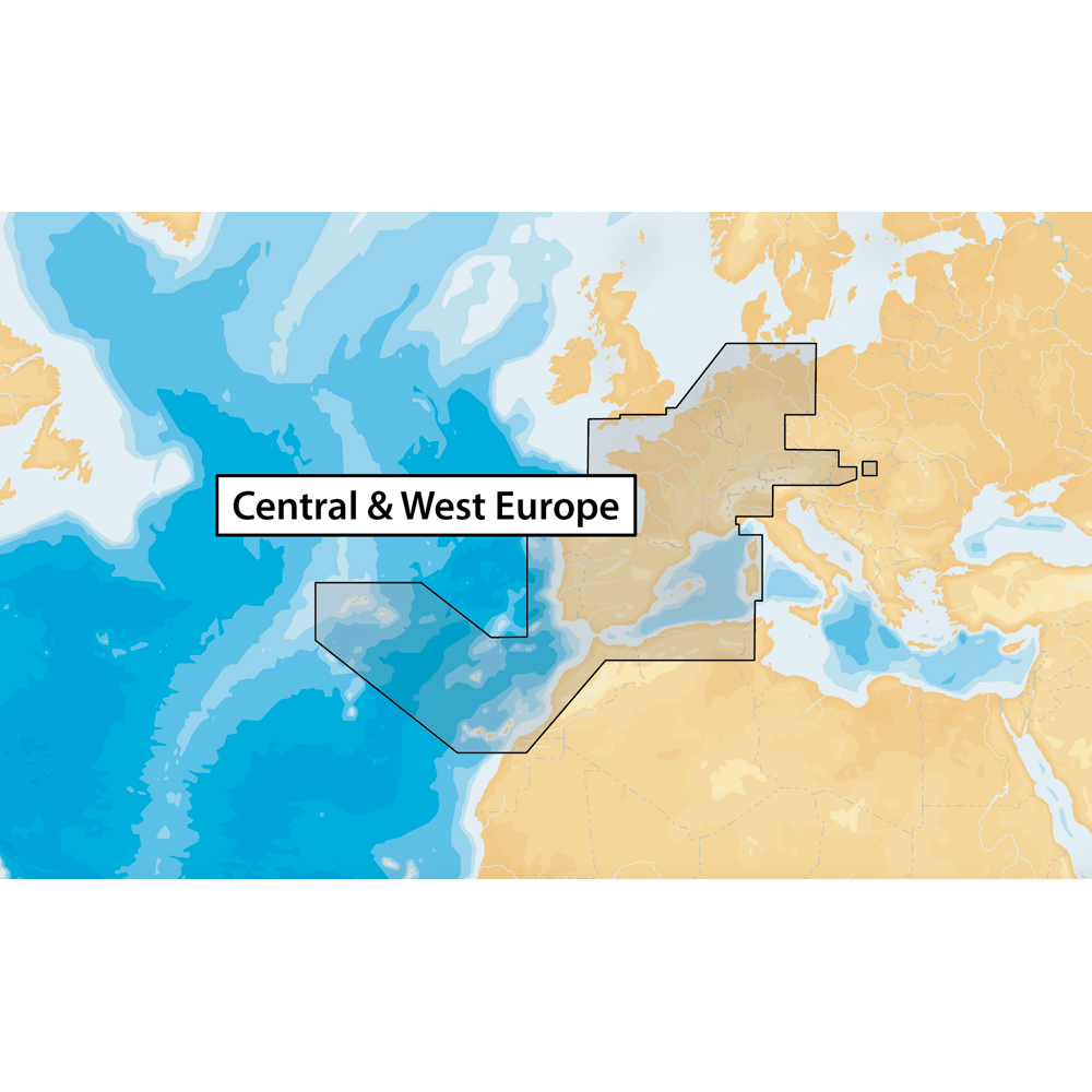Navionics+ Central & West Europe - microSD&trade; CD-60553