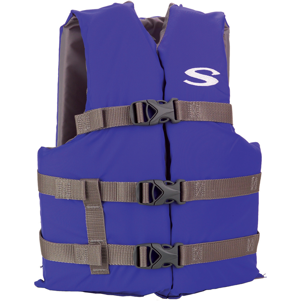 Stearns Classic Youth Life Jacket f/50-90lbs - Blue/Grey CD-60613