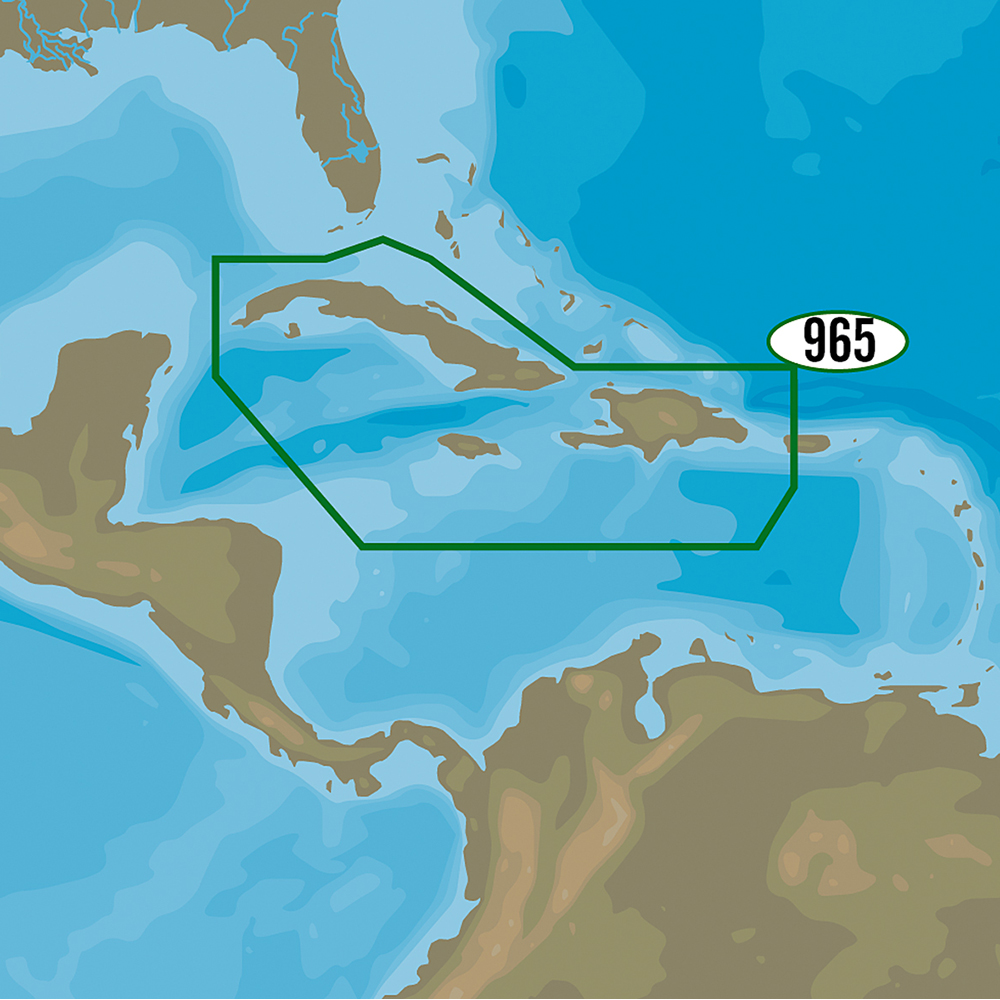 image for C-MAP 4D NA-D965 – Cuba, Dominican Republic, Caymans & Jamaica