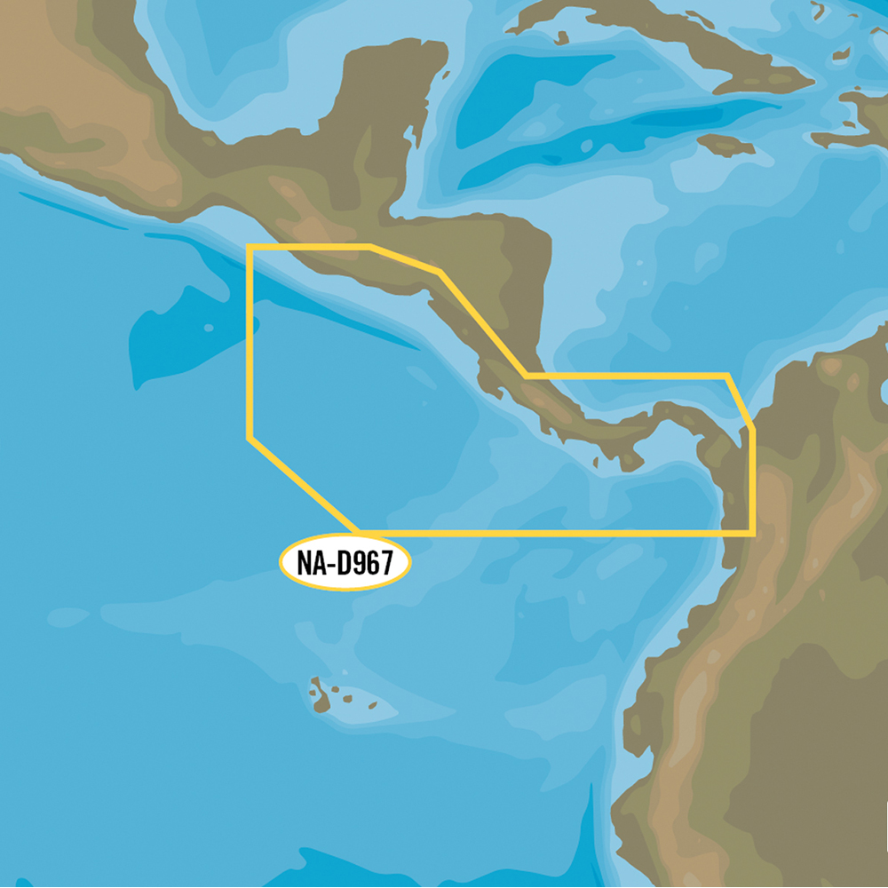image for C-MAP 4D NA-D967 – Panama to Guatemala Local