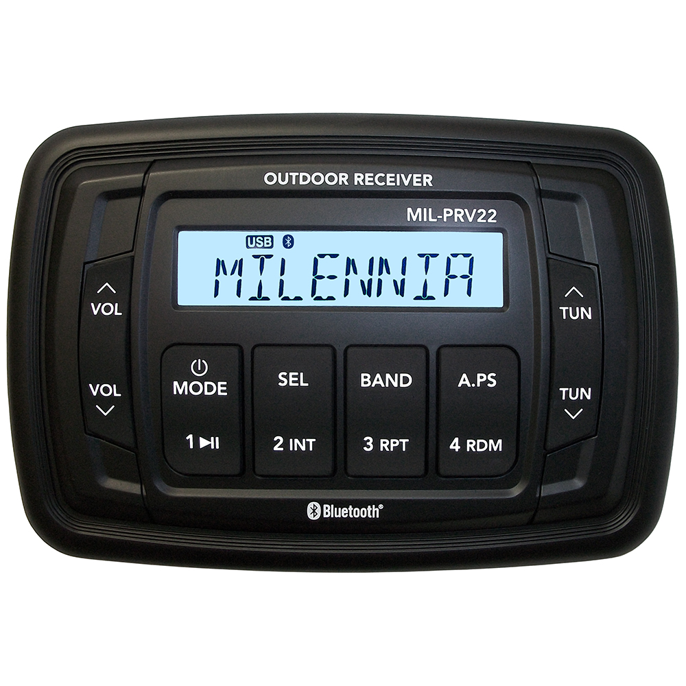 image for Milennia PRV22 Stereo w/AM/FM/BT – 1 Zone