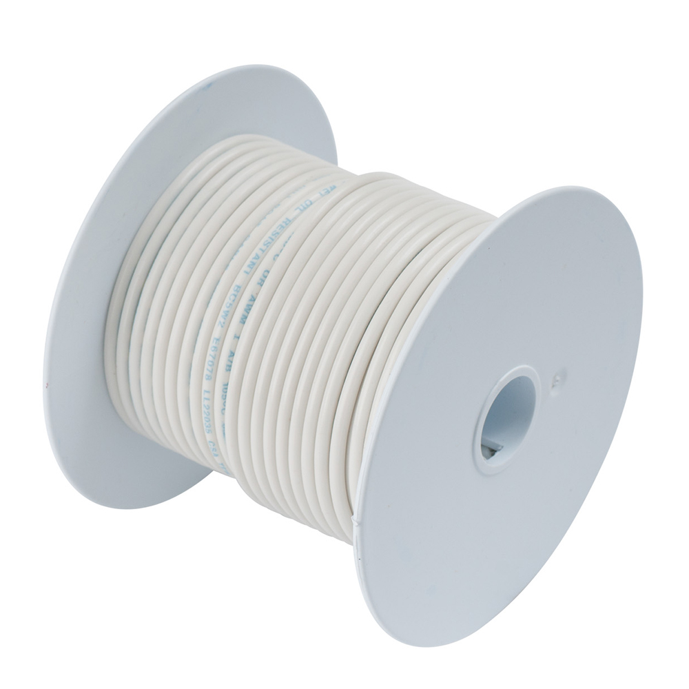 Ancor White 8 AWG Tinned Copper Wire - 100' CD-61422