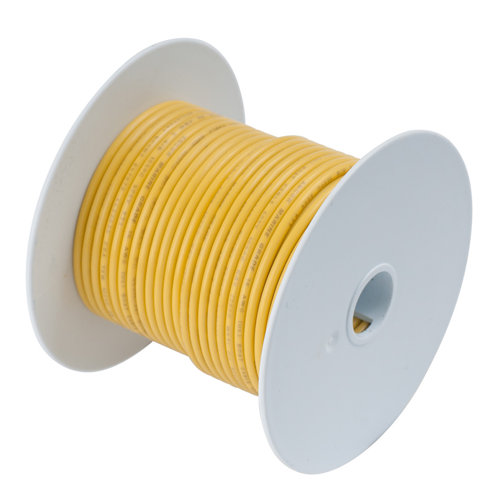 Ancor Yellow 8 AWG Tinned Copper Wire - 50' CD-61427