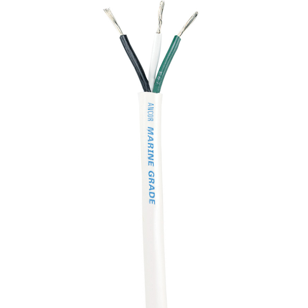 Ancor White Triplex Cable - 16/3 AWG - Round - 250' CD-62578
