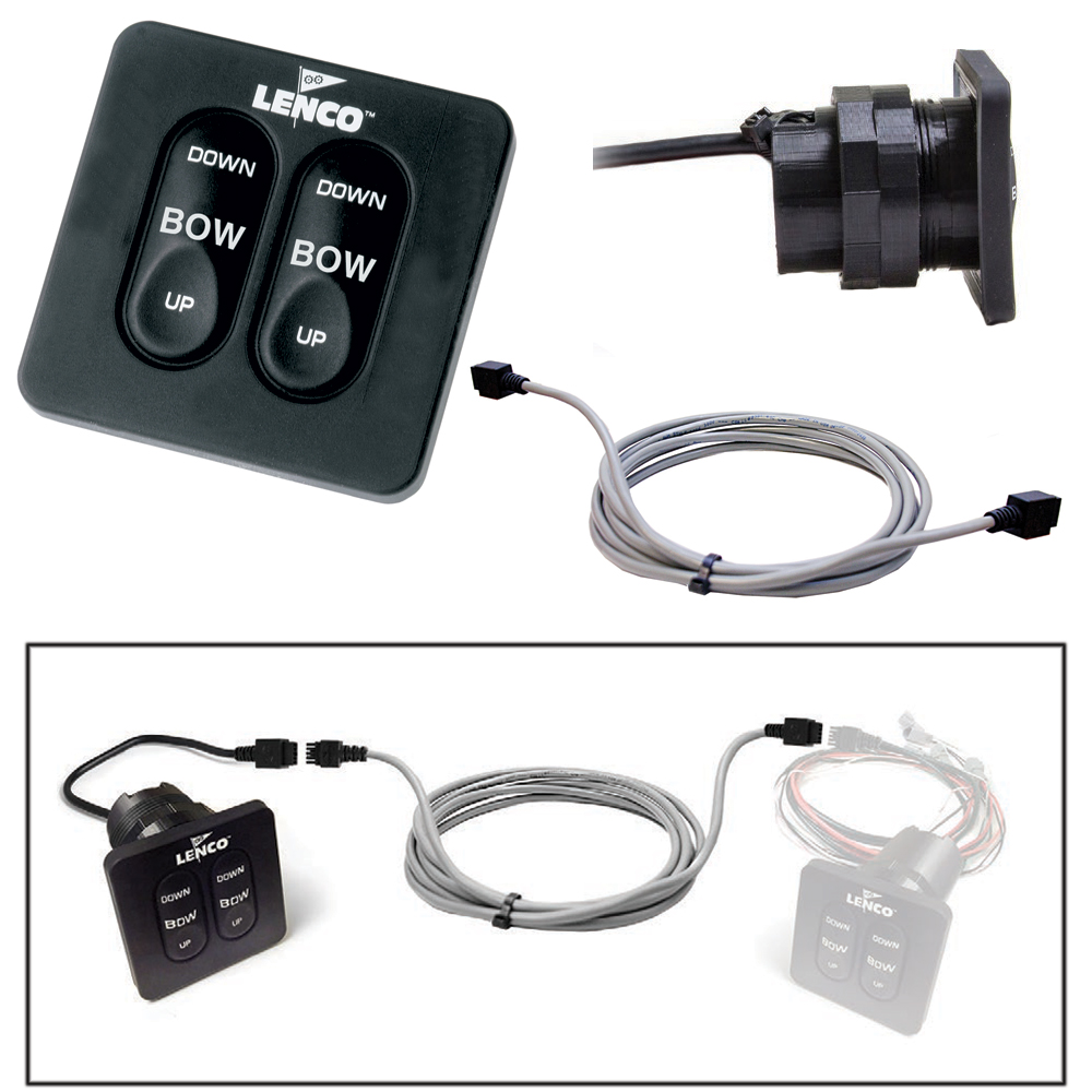 Lenco Flybridge Kit for Standard Key Pad for All-In-One Integrated Tactile Switch - 10' - 11841-101