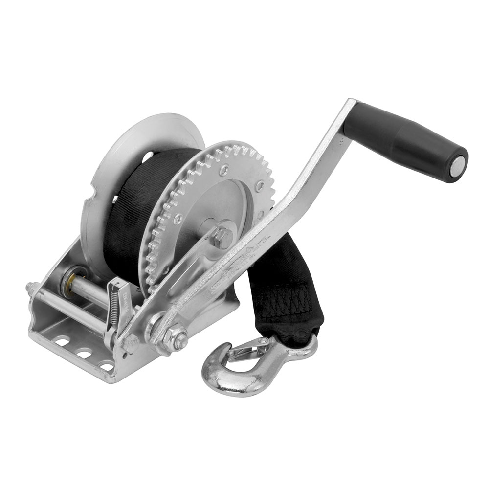 Fulton 1,100 lbs. Single Speed Winch with 20' Strap Included - 142102