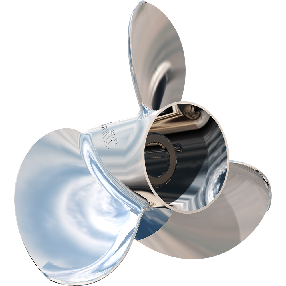 image for Turning Point Express® Mach3™ – Right Hand – Stainless Steel Propeller – E1-1014 – 3-Blade – 10.38″ x 14 Pitch