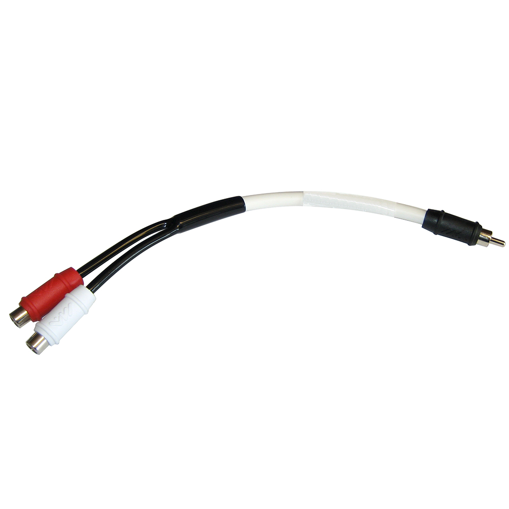 image for Marine Audio RCA Y-Cable – Single Male/Dual Female