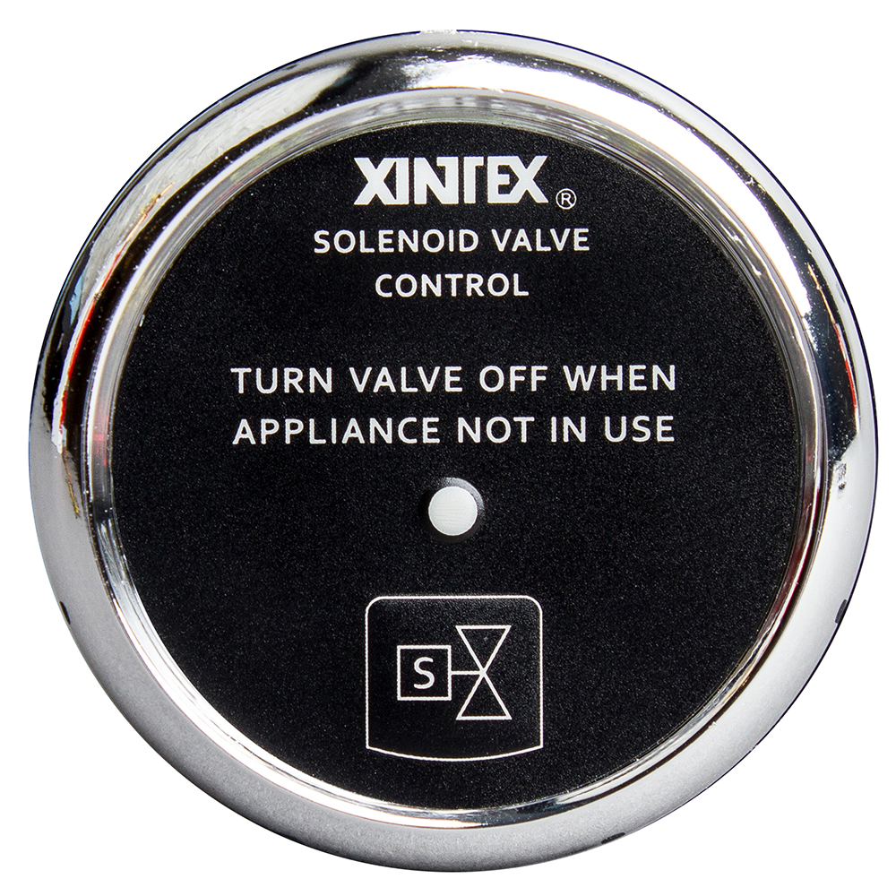 image for Fireboy-Xintex Propane Control & Solenoid Valve w/Chrome Bezel Display