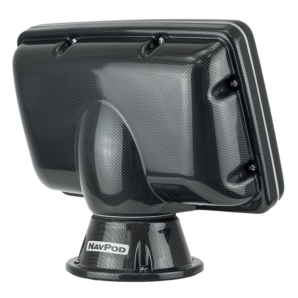 image for NavPod PP4808 PowerPod Pre-Cut f/Simrad NSS8/B&G Zeus Touch 8 – Carbon Black