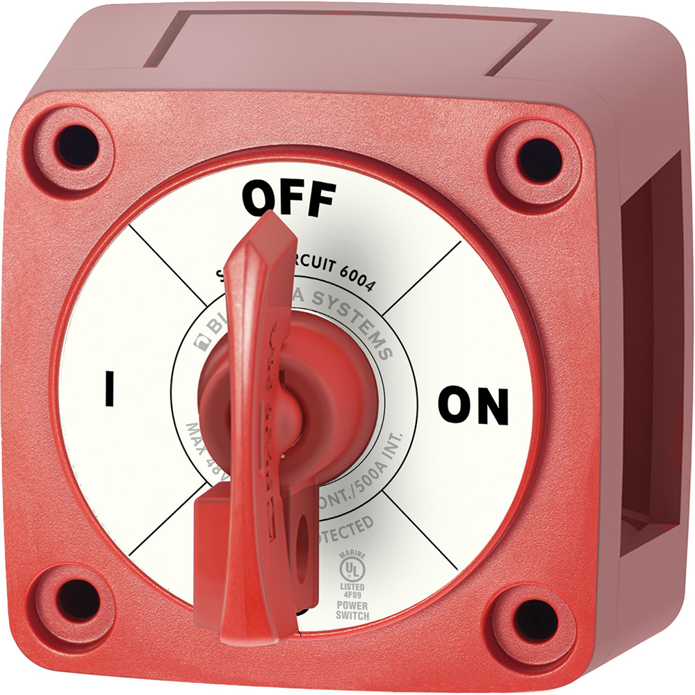 image for Blue Sea 6004 Single Circuit ON-OFF w/Locking Key – Red