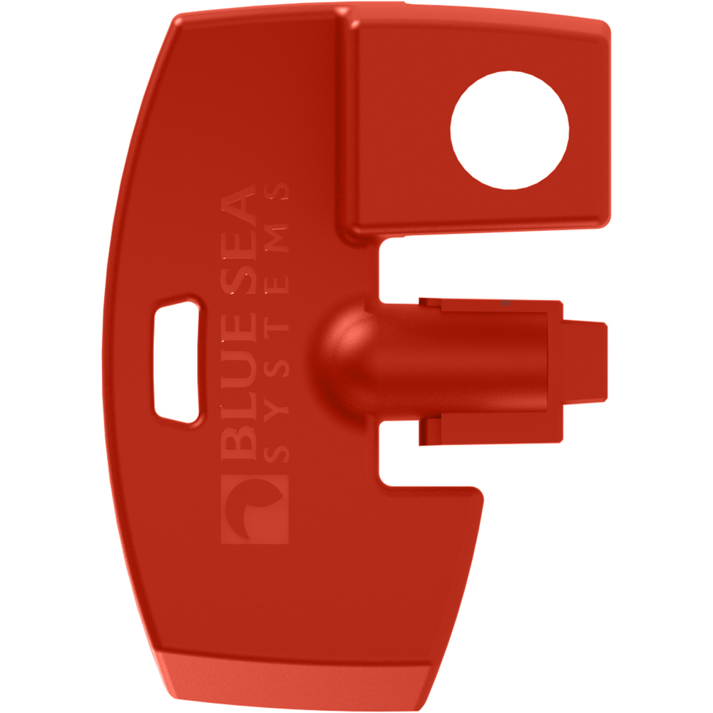 Blue Sea 7903 Battery Switch Key Lock Replacement - Red - 7903