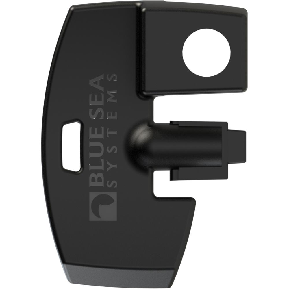 image for Blue Sea 7903200 Battery Switch Key Lock Replacement – Black