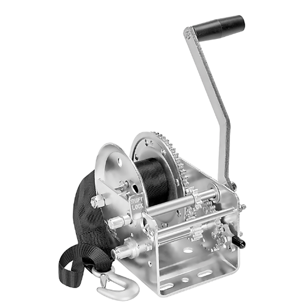image for Fulton 2600lb 2-Speed Winch w/20′ Strap