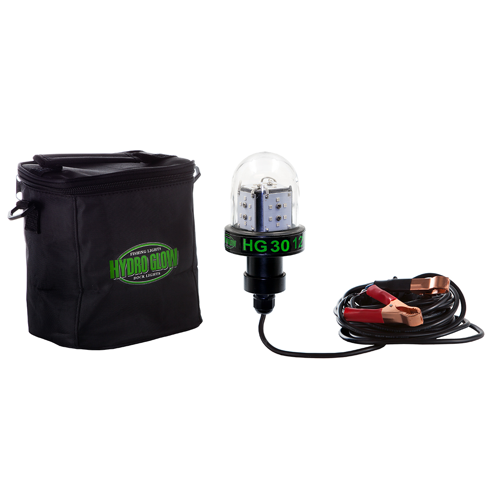 image for Hydro Glow HG30 30W/12V Deep Water LED Fish Light – Green Globe Style