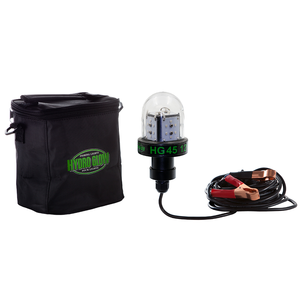 image for Hydro Glow HG45 45W/12V Deep Water LED Fish Light – Green Globe Style