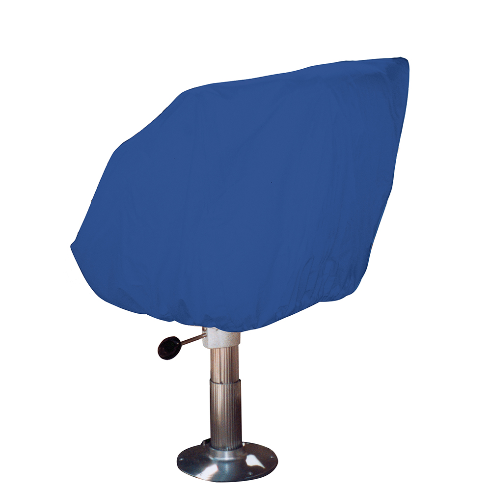 image for Taylor Made Helm/Bucket/Fixed Back Boat Seat Cover – Rip/Stop Polyester Navy
