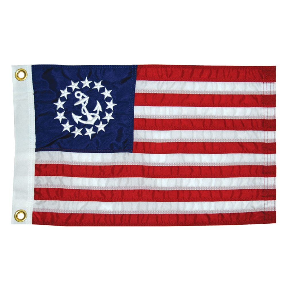 image for Taylor Made 12″ x 18″ Deluxe Sewn US Yacht Ensign Flag