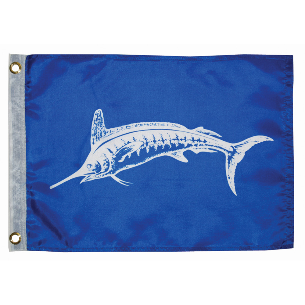 image for Taylor Made 12″ x 18″ White Marlin Flag
