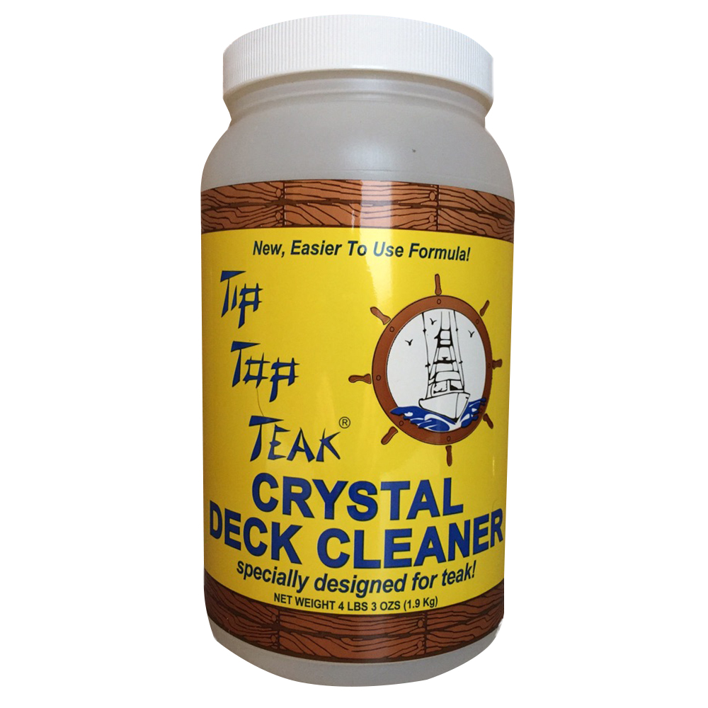 Tip Top Teak Crystal Deck Cleaner - Half Gallon (4lbs 3oz) - TC 2001