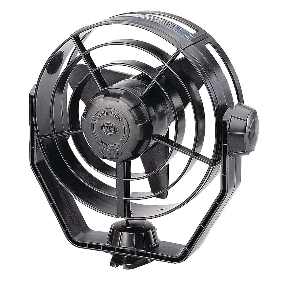 image for Hella Marine 2-Speed Turbo Fan – 12V – Black