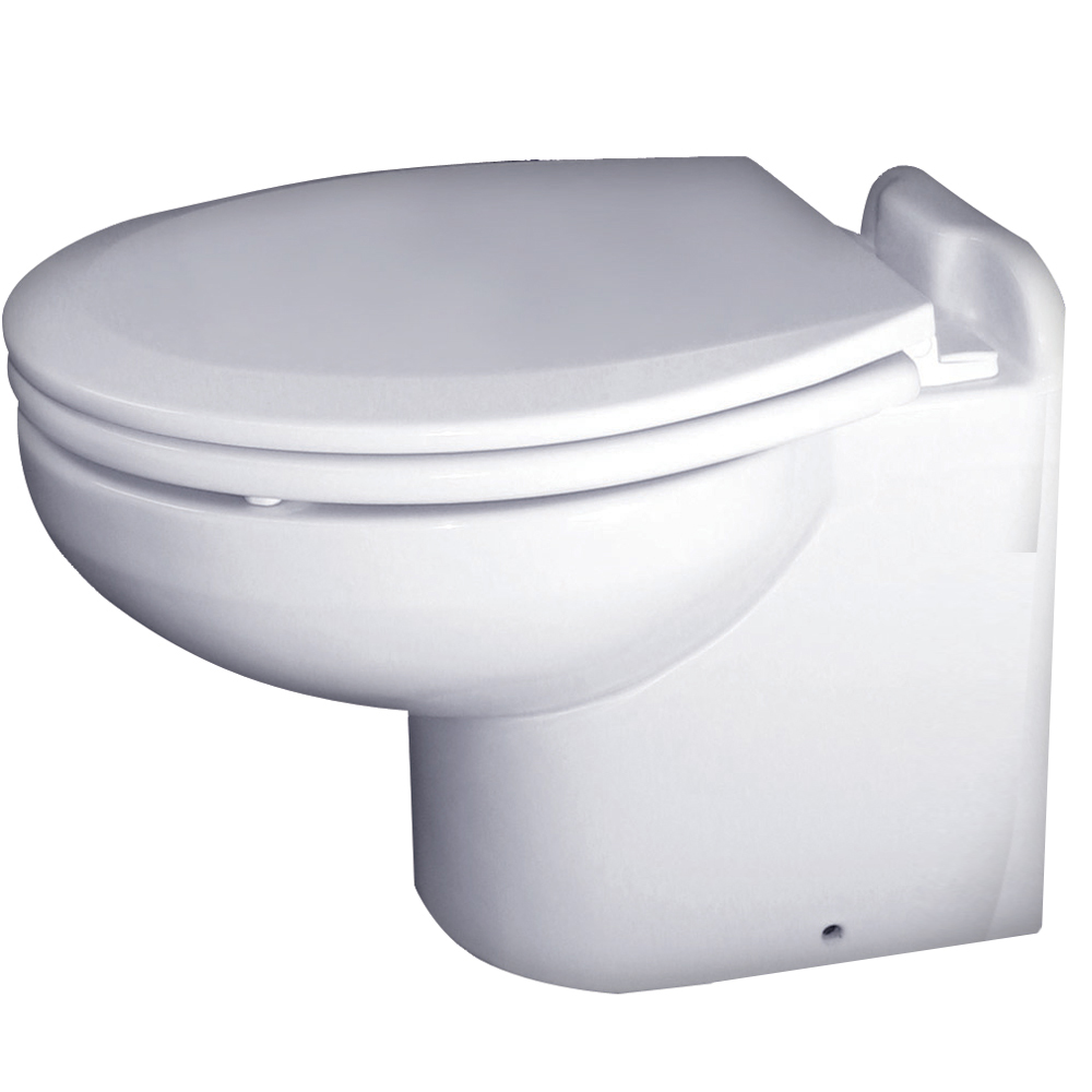 image for Raritan Marine Elegance – Household Style – White – Freshwater Solenoid – Smart Toilet Control – 12v